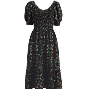 Hill House Home Louisa Nap Dress in the Multi Berry Crepe print, size XS